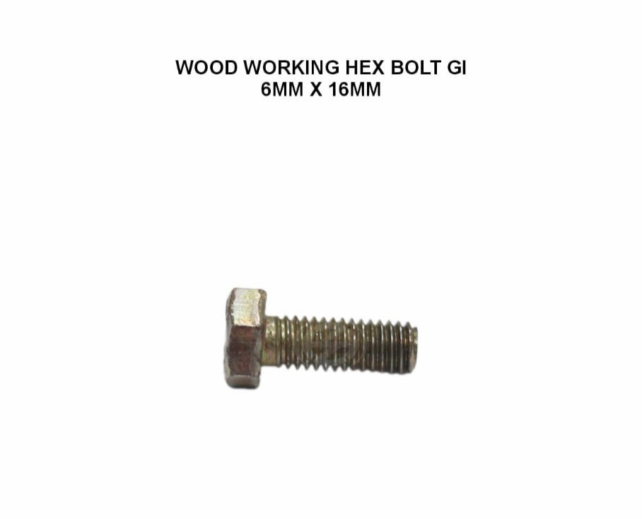Wood Working (MQ442) HEX BOLT GI