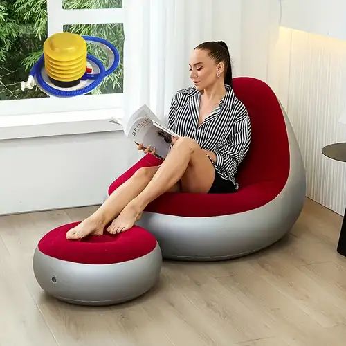 2in 1 Air Sofa with Manual Pump