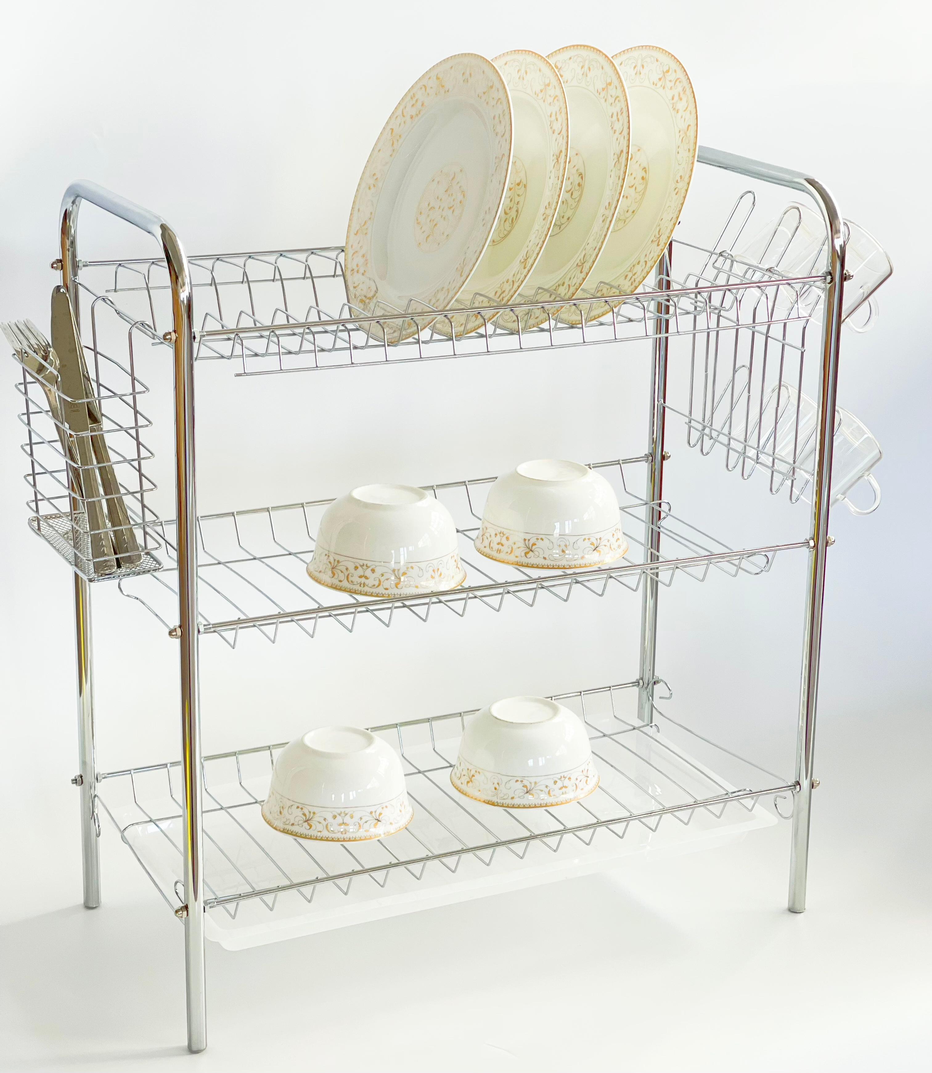 3 layer dish rack