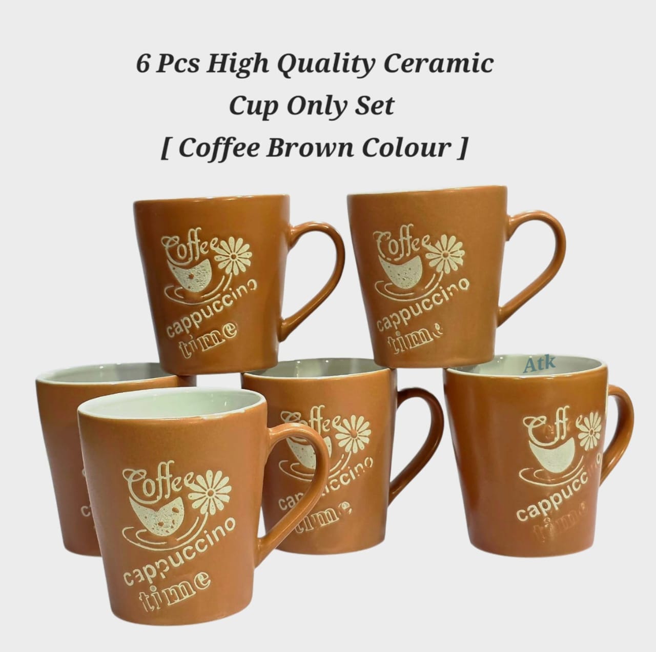 6 Pcs Ceramic Cup
