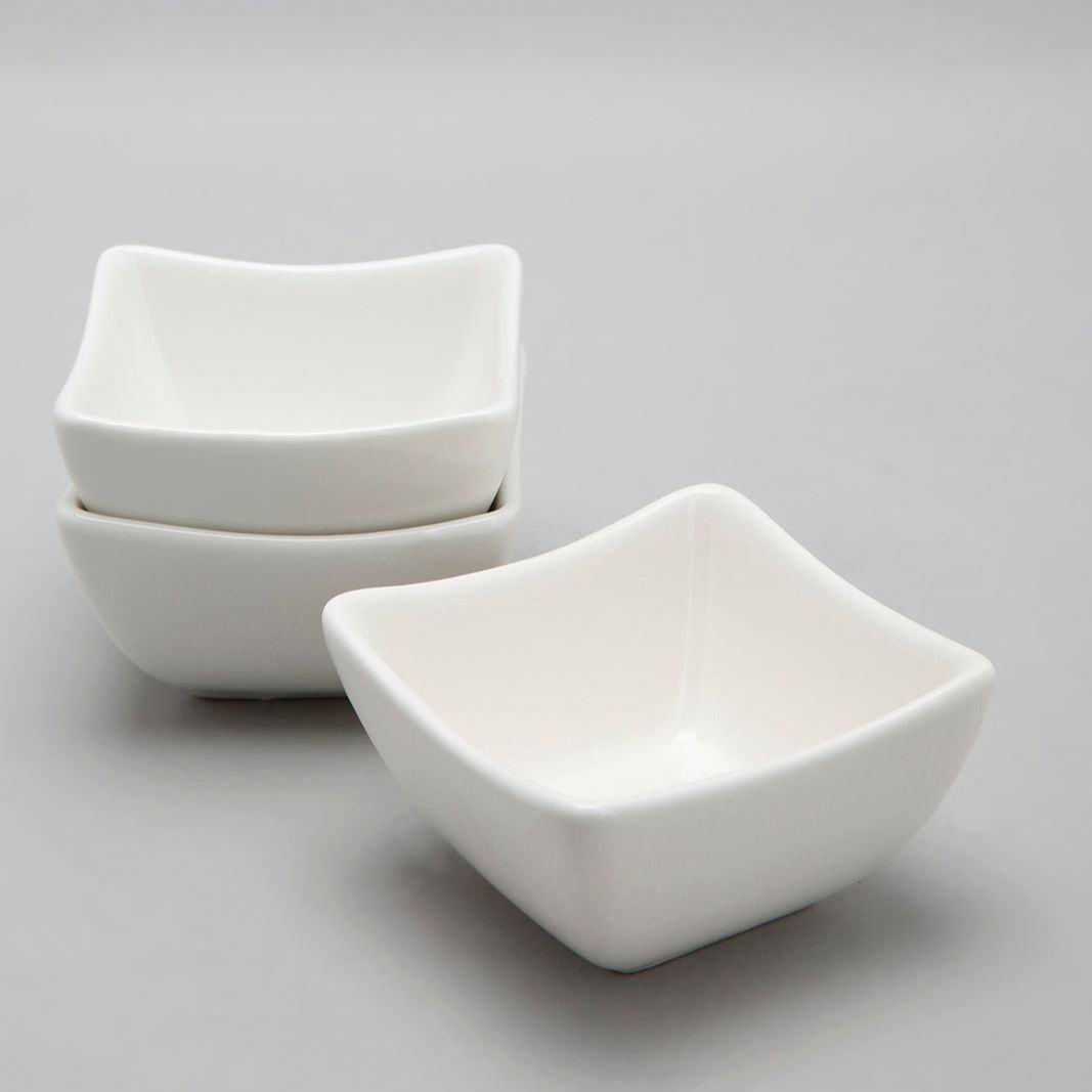 6pcs Ceramic 4” Dessert Bowl Set