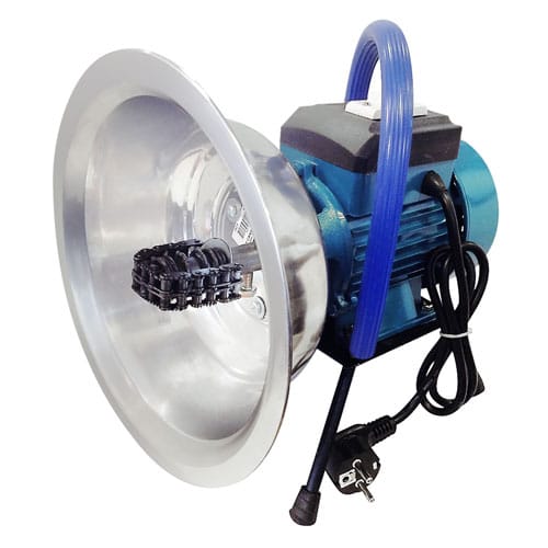 Coconut scrapper aluminum motor