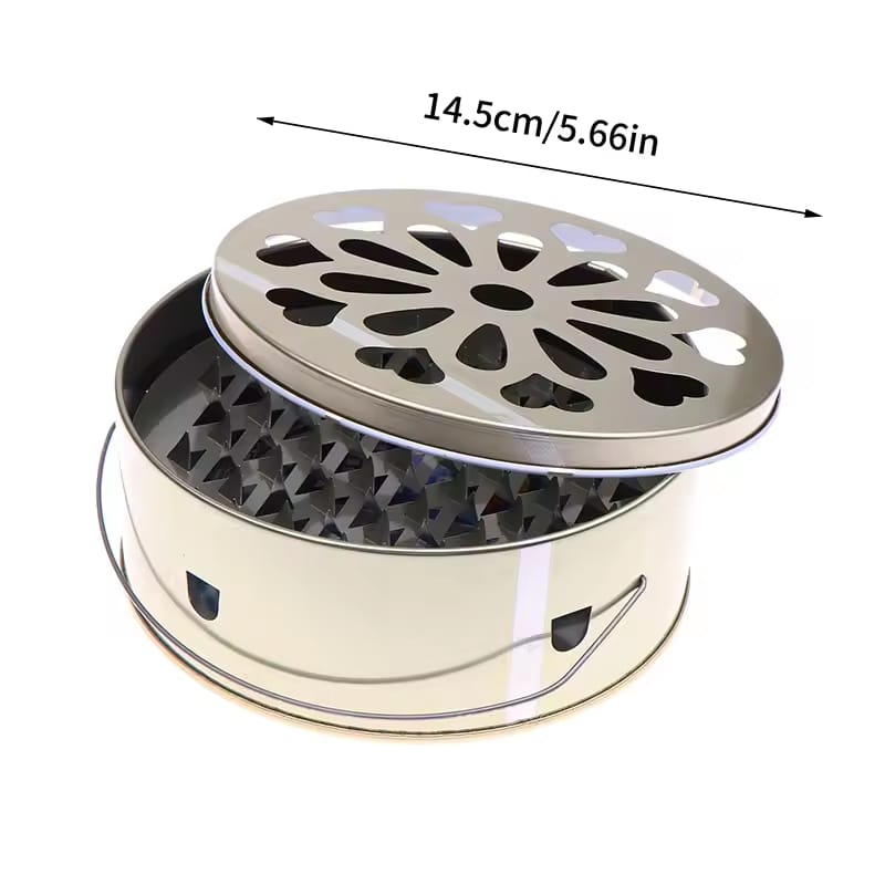 Stainless steel big size Mosquitoes Coil Holder Tray