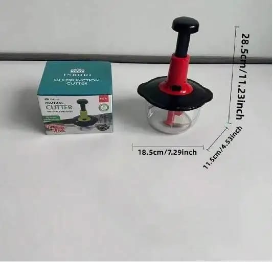 1.5l capacity manual chopper