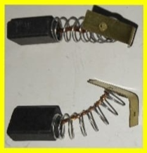 57 Quality Carbon Brush (Made in Taiwan) spring 12(L)x8(W)x5(H)mm| Carbon Brushes| Carpentry Tools & Equipment