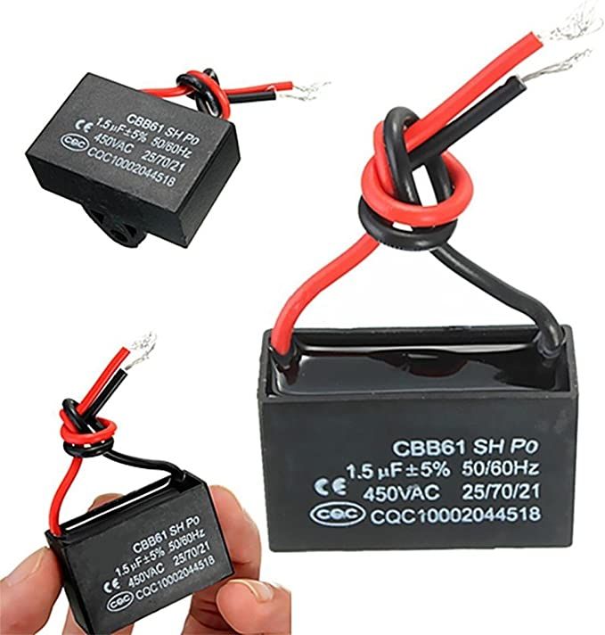 3 MFD | Little square | Wire | Condenser