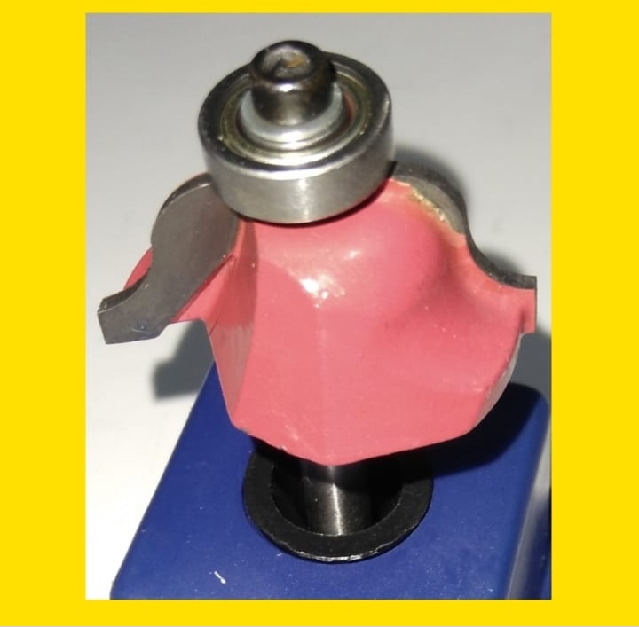 Roman Ogee Bit with Bearing | JILI | 1/4" x 7/8 | Router Bits