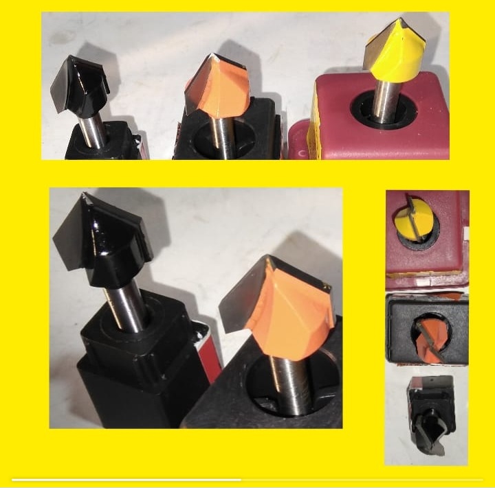 V Grooving Bit | FE | 1/4" x 3/4 | Router Bits
